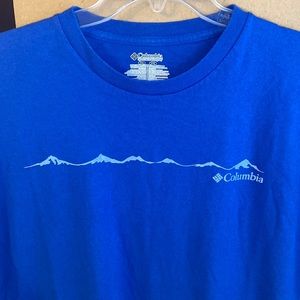 Columbia blue tshirt 2xl